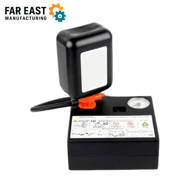 Gonfleur de pneu de voiture électrique portable avec mastic